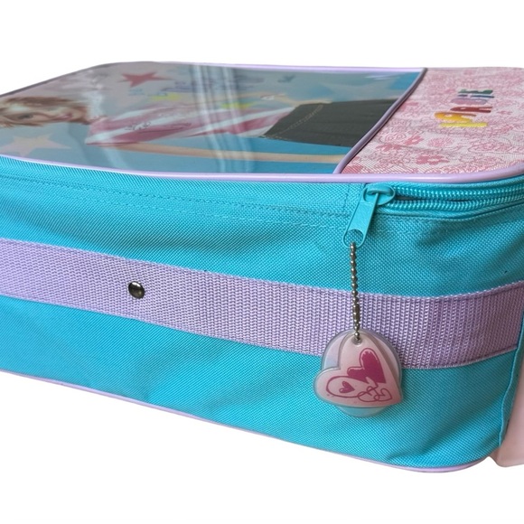 VTG Mattel Toys Barbie Doll Rolling Suitcase - Picture 4 of 12